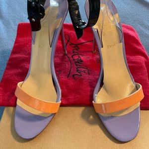 Red bottom 120 mm heels